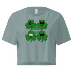 Ladies Festival Cali Crop Top Tee