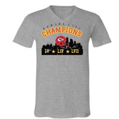 Unisex V-Neck Jersey Tee