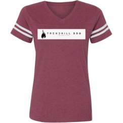 Ladies Relaxed Fit Vintage Sports Tee
