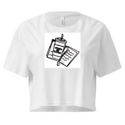 Ladies Festival Cali Crop Top Tee