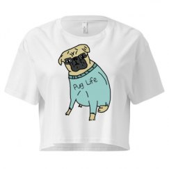 Ladies Festival Cali Crop Top Tee