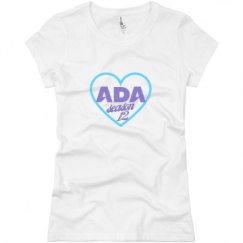 Ladies Slim Fit Basic Promo Jersey Tee