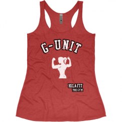 Ladies Slim Fit Super Soft Racerback Triblend Tank