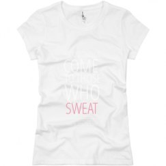 Ladies Slim Fit Basic Promo Jersey Tee