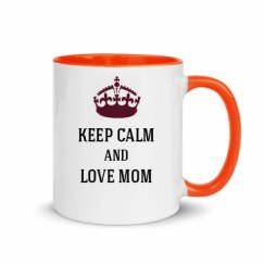 11oz Ceramic Mug with Color Inside