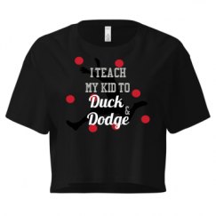 Ladies Festival Cali Crop Top Tee