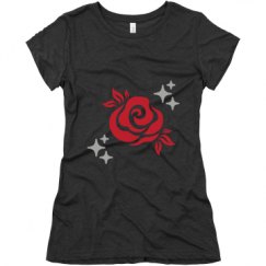 Ladies Slim Fit Super Soft Triblend Tee