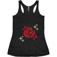 Ladies Slim Fit Super Soft Racerback Triblend Tank