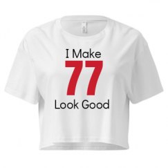 Ladies Festival Cali Crop Top Tee