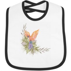 Infant Contrast Trim Bib