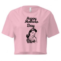 Ladies Festival Cali Crop Top Tee