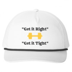 Snapback Five-Panel Rope Hat