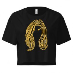 Ladies Festival Cali Crop Top Tee