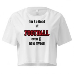 Ladies Festival Cali Crop Top Tee