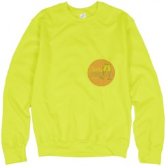 Unisex Neon Crewneck Sweatshirt