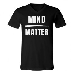 Unisex V-Neck Jersey Tee