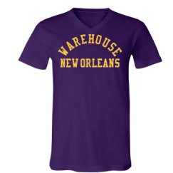 Unisex V-Neck Jersey Tee