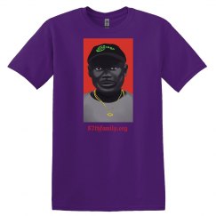 87TH MALIK FIGHTER TEE PURPLE