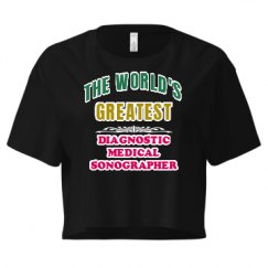 Ladies Festival Cali Crop Top Tee