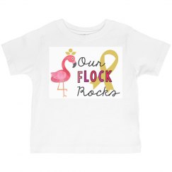 Our Flock Rocks Toddler Tee
