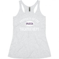 Ladies Slim Fit Super Soft Racerback Triblend Tank