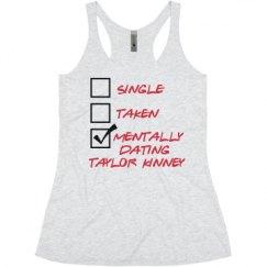 Ladies Slim Fit Super Soft Racerback Triblend Tank