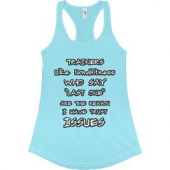 Ladies Slim Fit Racerback Tank Top