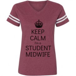 Ladies Relaxed Fit Vintage Sports Tee