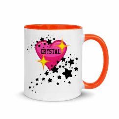 11oz Ceramic Mug with Color Inside