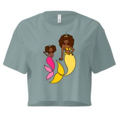 Ladies Festival Cali Crop Top Tee