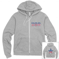 USA flag hoodie