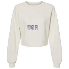 Women's Raglan Pullover Fleece