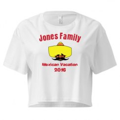 Ladies Festival Cali Crop Top Tee