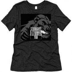 Ladies Relaxed Fit Super Soft Triblend Tee