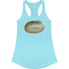 Vintage Beach Postcard Tank