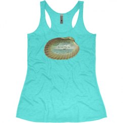 Ladies Slim Fit Super Soft Racerback Triblend Tank