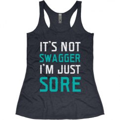 Ladies Slim Fit Super Soft Racerback Triblend Tank