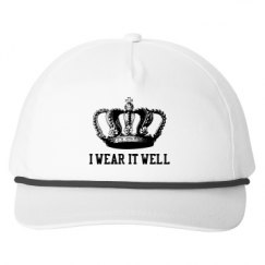 Snapback Five-Panel Rope Hat