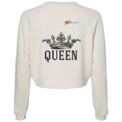 Women's Raglan Pullover Fleece
