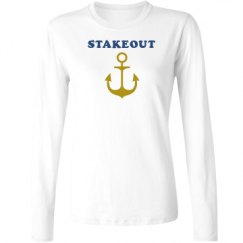 Ladies Relaxed Fit Basic Long Sleeve Tee