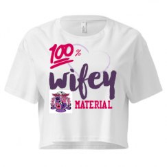 Ladies Festival Cali Crop Top Tee