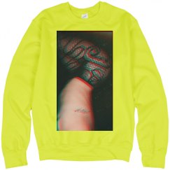 Unisex Neon Crewneck Sweatshirt