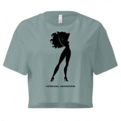 Ladies Festival Cali Crop Top Tee