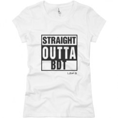 Ladies Slim Fit Basic Promo Jersey Tee