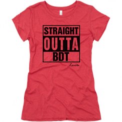 Ladies Slim Fit Super Soft Triblend Tee