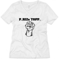 Ladies Relaxed Fit V-Neck Tee