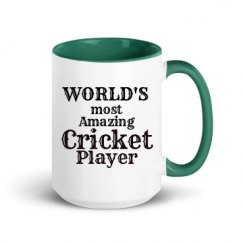 15oz Ceramic Mug with Color Inside