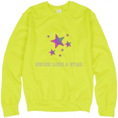 Unisex Neon Crewneck Sweatshirt