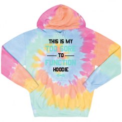 Unisex Tie-Dye Fleece Hoodie