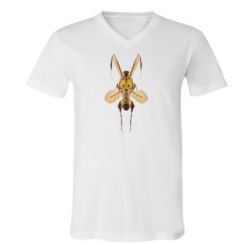 Unisex V-Neck Jersey Tee